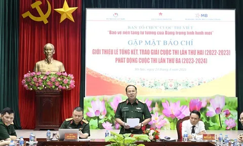 Hơn 640 tác phẩm tham dự cuộc thi 'Bảo vệ nền tảng tư tưởng của Đảng trong tình hình mới'