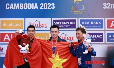 Giành liên tiếp 4 huy chương vàng, Wushu Việt Nam kết thúc SEA Games 32 với vị trí thứ nhì