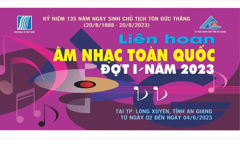 Tổ chức Liên hoan Âm nhạc toàn quốc đợt I - năm 2023 tại An Giang