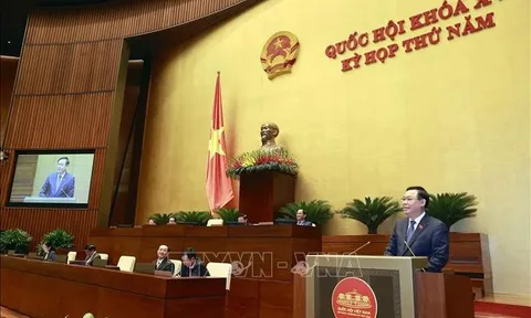 Chủ tịch Quốc hội Vương Đình Huệ: Sớm hoàn thiện hành lang pháp lý về Quỹ phát triển KH&CN quốc gia