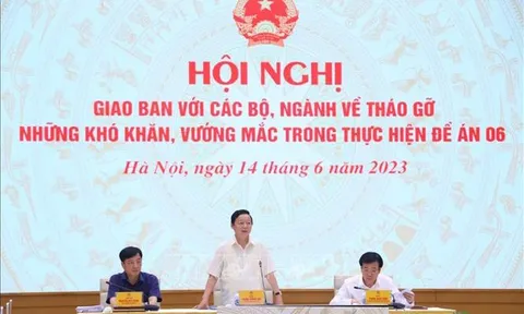 Phó Thủ tướng Trần Hồng Hà: Chuyển đổi số phải đồng bộ, trước hết từ các bộ, ngành