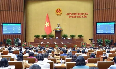Kỳ họp thứ 5, Quốc hội khóa XV: Quốc hội thông qua Luật Đấu thầu (sửa đổi)
