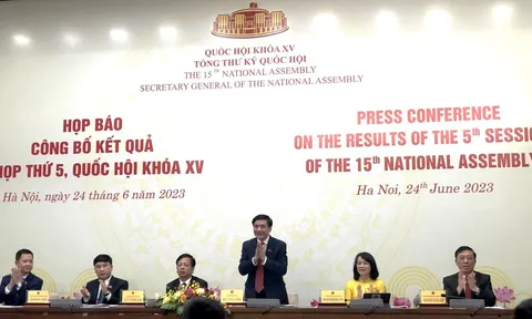Quốc hội đã thông qua 8 luật, 17 nghị quyết tại Kỳ họp thứ 5 Khóa XV