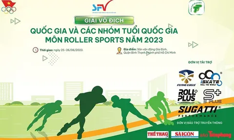 Khởi tranh giải Quốc gia và các nhóm tuổi Quốc gia môn Roller Sports năm 2023