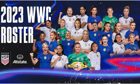 World Cup nữ 2023: Đội tuyển Mỹ và sức mạnh tinh thần không thể lay chuyển