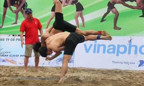 Quân đội, Thanh Hóa nhất toàn đoàn giải vô địch các CLB Vật bãi biển quốc gia