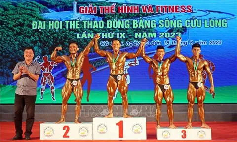 Khai mạc Giải Thể hình và Fitness Đại hội thể thao Đồng bằng sông Cửu Long lần thứ IX