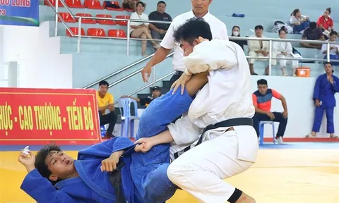 Hơn 100 vận động viên tranh tài môn Judo tại Đại hội Thể thao ĐBSCL