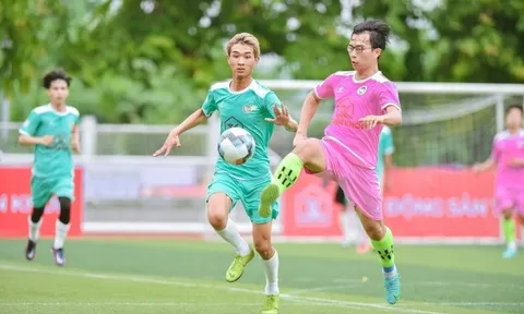Hop báo giải bóng đá 7 người sinh viên Hà Nội 2023
