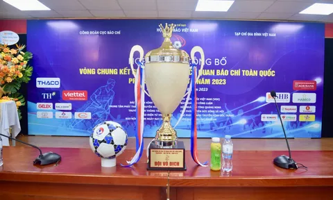 Press Cup 2023: Cuộc đua tài trên sân cỏ của người làm báo