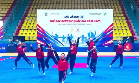 TP.HCM khẳng định vị thế số 1 tại Giải vô địch trẻ Thể dục Aerobic Quốc gia 2025