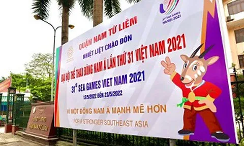 Nam Từ Liêm vinh dự có nhiều địa điểm thi đấu SEA Games 31 nhất cả nước