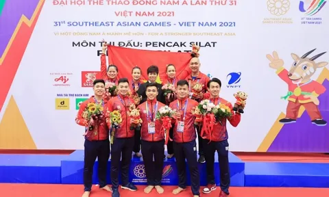 Các vận động viên Pencak Silat đã cố gắng tới 200% khả năng