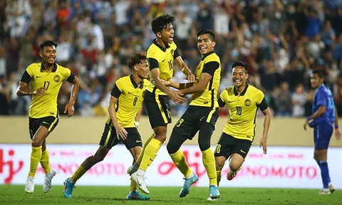 U23 Malaysia 9 năm chưa thắng được U23 Việt Nam