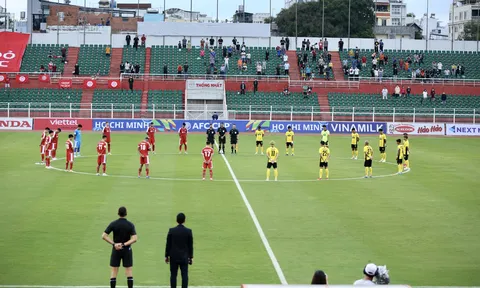 AFC Cup 2022: Nóng dưới sân, thưa vắng trên khán đài