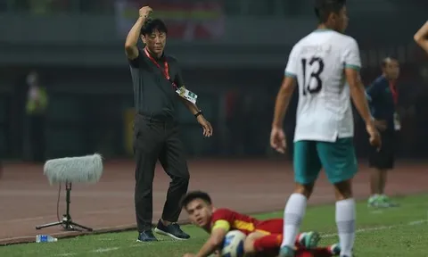 Huấn luyện viên Shin Tae-yong tiếc nuối vì U19 Indonesia không thể ghi bàn