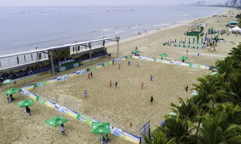Khai mạc Lễ hội bóng đá bãi biển miền Trung - Huda 2022