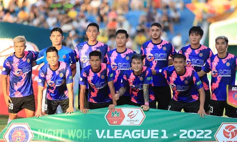 V.League 2022: Sài Gòn FC tụt hạng không phanh