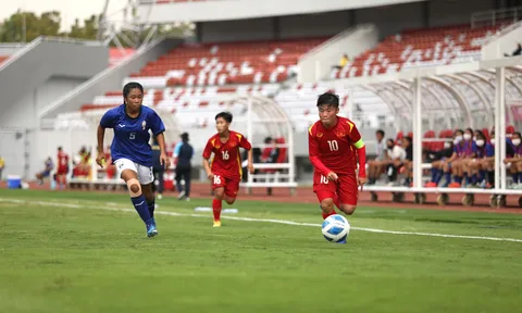 Giải Bóng đá nữ U18 Đông Nam Á 2022: Tiền đạo Ngọc Minh Chuyên của U18 nữ Việt Nam dẫn đầu danh sách ghi bàn