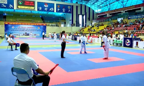 Khởi tranh giải vô địch Karate trẻ toàn quốc 2022