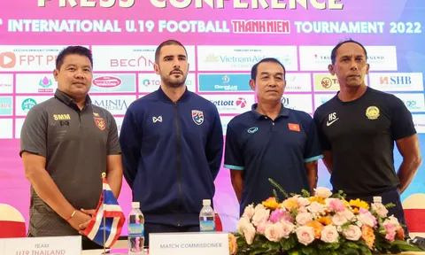 Giải U19 quốc tế 2022: Huấn luyện viên U19 Thái Lan chỉ ngại mỗi… Đinh Thế Nam