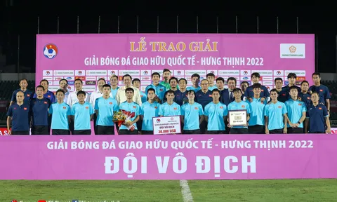 Giải giao hữu Quốc tế - Hưng Thịnh 2022: Thử nghiệm ngon lành, ông Park lại tính tăng quân