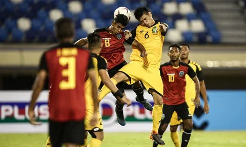 Đội tuyển Brunei thắng đậm Timor Leste ở trận lượt đi play-off