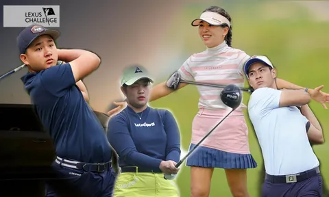 Dàn sao golf Việt quy tụ tại giải Golf chuyên nghiệp Lexus Challenge 2023