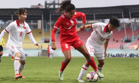 Vòng loại thứ nhất Olympic 2024: Đội tuyển nữ Việt Nam thắng đậm Nepal