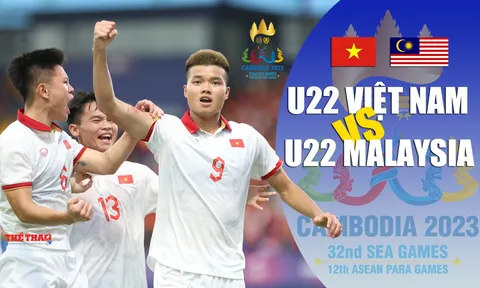 Bảng B - Bóng đá nam SEA Games 32 > U22 Việt Nam - U22 Malaysia (19 giờ ngày 8/5): Chìa khóa trong tay Troussier