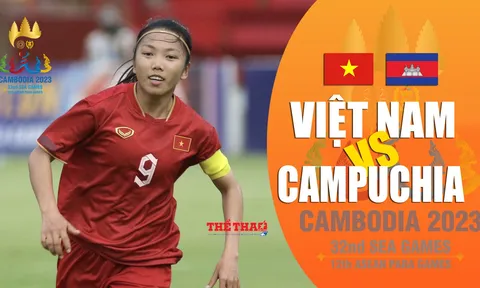 Bán kết 1 - Bóng đá nữ SEA Games 32 > Việt Nam - Campuchia (19 giờ ngày 12/5): Ưu thế sân nhà có đủ bù đẳng cấp?