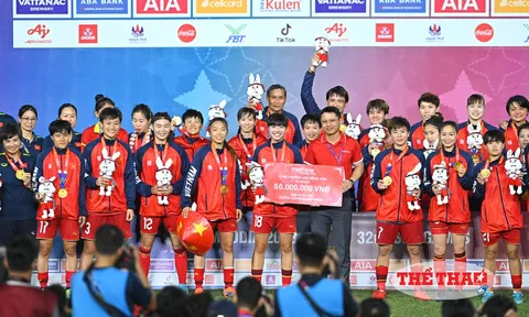 Đội tuyển nữ Việt Nam được thưởng lớn