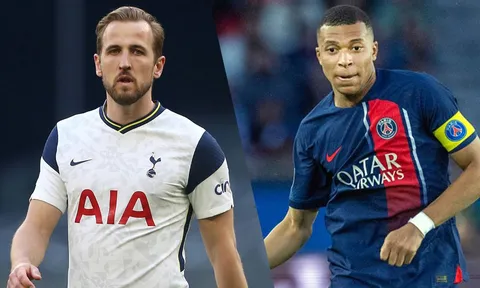 Kylian Mbappe cản đường Harry Kane