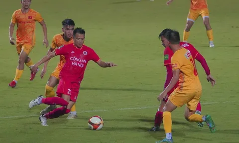 Đội tuyển U23 Việt Nam thua Công an Hà Nội