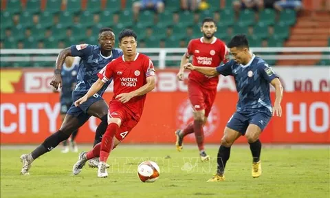 Vòng 13 V.League 2023 > TP.HCM 0-1 Viettel: Chủ nhà gặp nguy ở giai đoạn 2