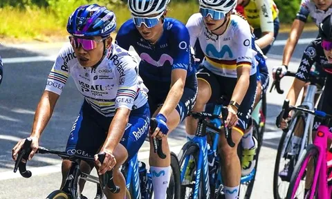 Nguyễn Thị Thật thi đấu ấn tượng ở chặng 6 giải Giro d’Italia Donne 2023