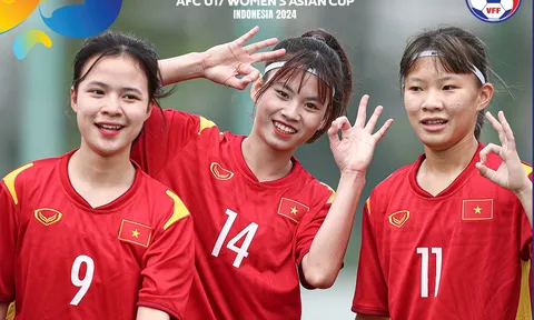 Vòng loại thứ hai giải Bóng đá U17 nữ châu Á 2024: Việt Nam tiếp tục được thi đấu trên sân nhà