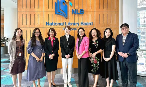Hợp tác thư viện Việt Nam - Singapore hướng tới trở thành trụ cột để mở rộng hợp tác thư viện trong khu vực