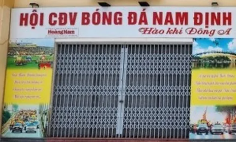 Hội cổ động viên bóng đá Nam Định tự giải tán