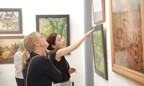 Khai mạc triển lãm “Đất nước tôi” tại Bảo tàng Mỹ thuật Việt Nam