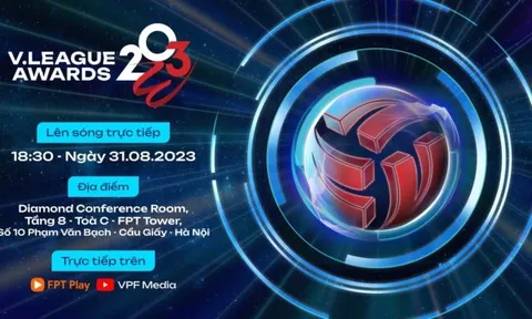 V.League Awards 2023: Công An Hà Nội vắng bóng tại các đề cử 
