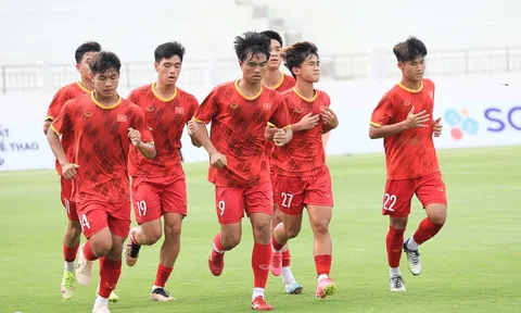 Đội tuyển U18 Việt Nam hội quân tập luyện, chuẩn bị tham dự giải giao hữu tại Hàn Quốc