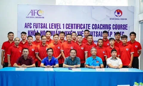 Khai giảng khoá học huấn luyện viên Futsal cấp 1 AFC năm 2023