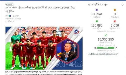 Chủ tịch AFF ấn tượng với những tiến bộ và đóng góp của bóng đá Việt Nam