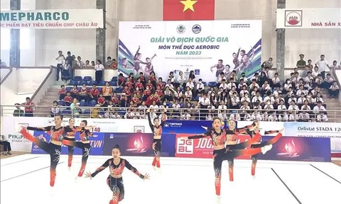 Khai mạc giải vô địch Thể dục Aerobic Quốc gia năm 2023