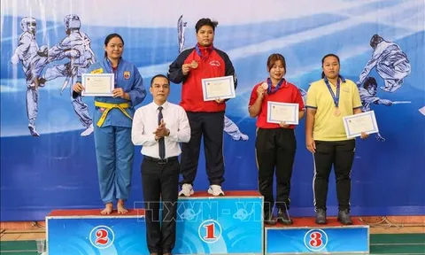 Bế mạc giải Vovinam vô địch quốc gia 2023