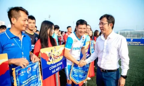 Khởi tranh giải vô địch Bóng đá công nhân toàn quốc 2023 khu vực Hà Nội