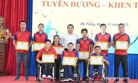 Lê Tiến Đạt được thưởng lớn sau tấm huy chương vàng ở ASIAN Para Games 4