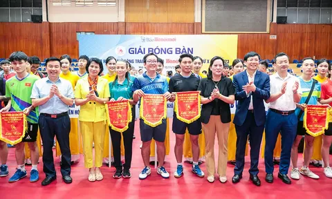 Khai mạc giải Bóng bàn tranh Cúp Báo Hànộimới năm 2023