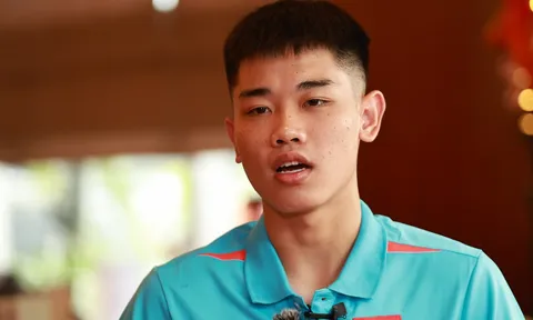 Tiền đạo trẻ Nguyễn Đình Bắc mong người hâm mộ luôn tin tưởng, ủng hộ và kiên trì với đội tuyển Việt Nam